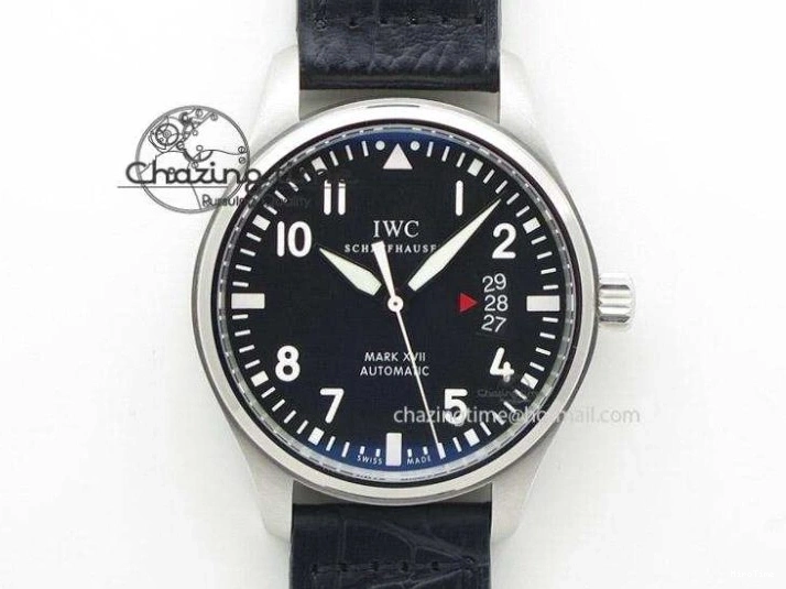 MIROTIME 0725 Pilot Chrono RG 3878 V6F Best Edition Gray Dial On Brown Leather Strap A Contemporary 7254